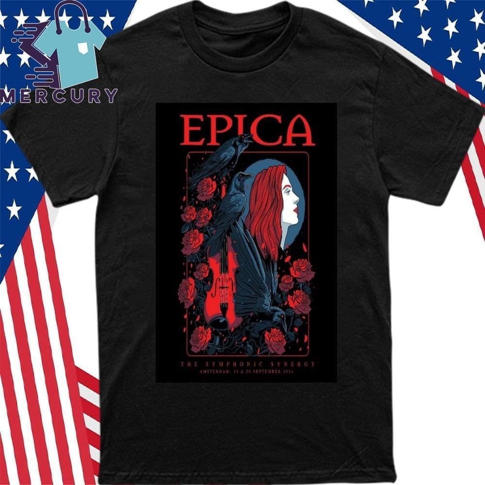 Epica The Symphonic Synergy Amsterdam 19 And 20 Sept 2024 Shirt