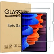 Epicgadget 2 Pack Glass Screen Protector for Samsung Galaxy Tab A7 10.4 inch (2020 Model)