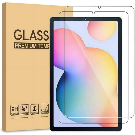 Epicgadget 2 Pack Glass Screen Protector For Galaxy Tab S6 Lite 10.4 inch tablet 2024/2022/2020
