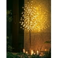 thumbnail image 1 of Epicgadget 4 FT Cherry Blossom Lighted Tree with Warm White LED Lights - Cherry Blossom Flower Tree Light for Outdoor Indoor Living Room Party Christmas Holiday Wedding Home Decorations, 1 of 5