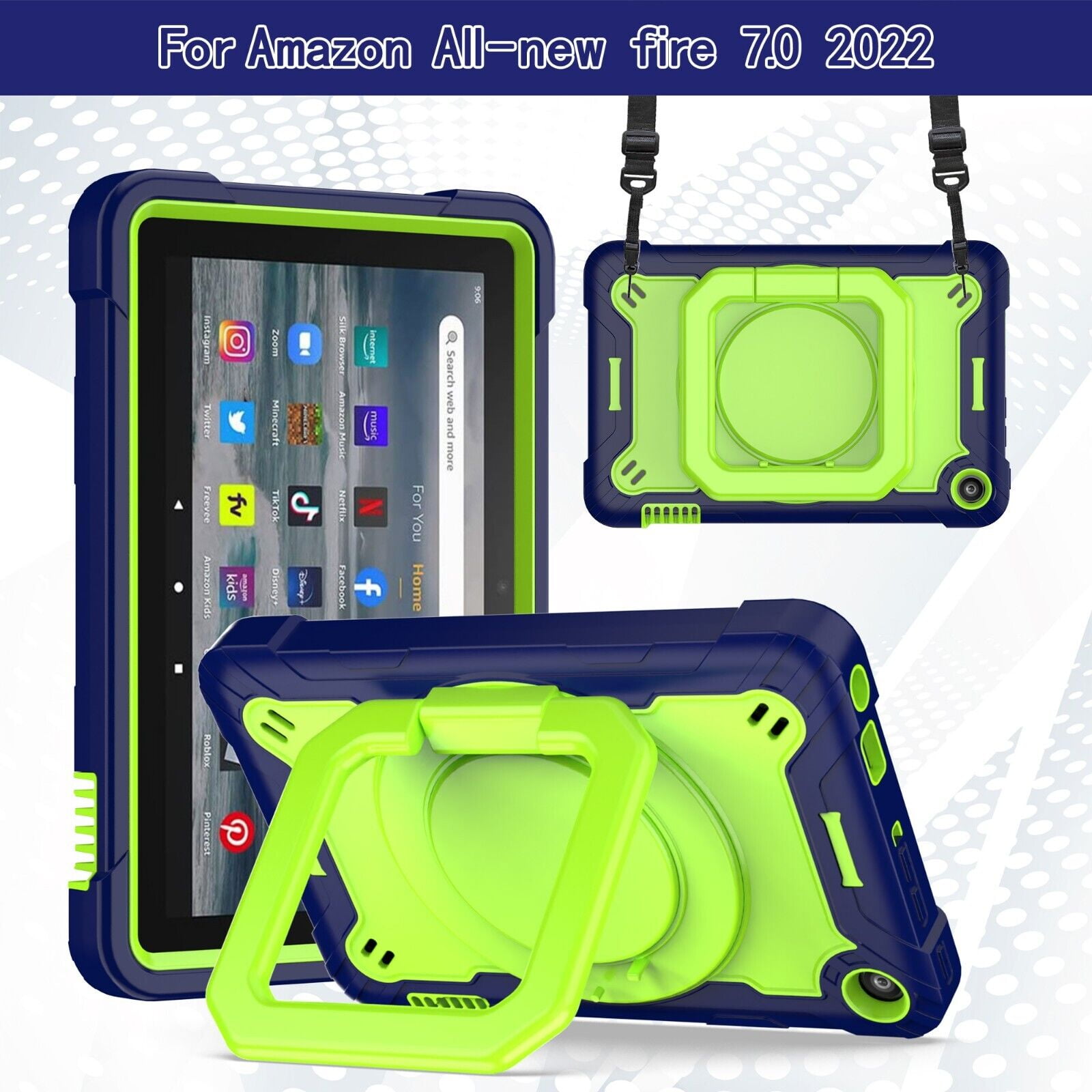 amazon fire 7 tablet 2022 case