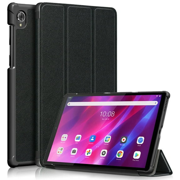 Epicgadget Case for Lenovo Tab K10 10.3" (TB-X6C6) Slim Lightweight Auto Sleep/Wake Trifold Stand Cover Case for Lenovo Tablet Tab K10 10.3 Inch Display 2021 Released (Black)