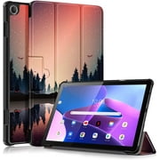 Epicgadget Case for Lenovo Tab M10 10.1" (3rd Gen) (TB-328F) - Lightweight Tri-Fold Stand Shell Auto Wake/Sleep Case Cover for Lenovo Tab M10 (3rd Gen) 10.1 Inch Display 2022 Released (Forest Dusk)