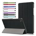 thumbnail image 1 of Epicgadget Case for Lenovo Tab M8 (3rd Gen) / Smart Tab M8 / Tab M8 FHD / Tab M8 HD LTE / Tab M8 HD 8 Inch Display Tablet - Lightweight Protective Tri-Fold Stand Cover Case + 1 Stylus (Black), 1 of 5