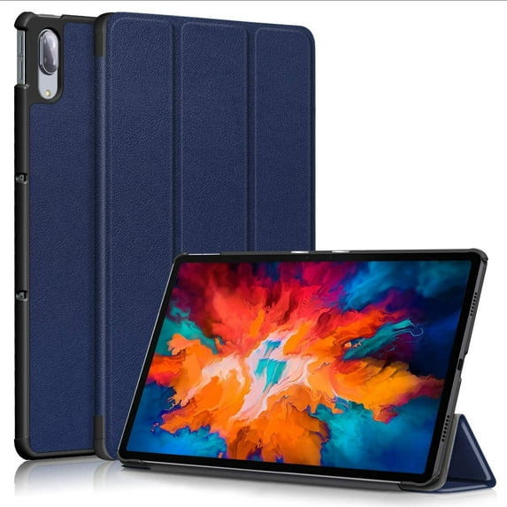 Epicgadget Case for Lenovo Tab P11 Pro 11.5 Inch Tablet Model: TB-J706F/TB-J706L (2020 Released) - Lightweight Slim Shell Tri-fold Stand Auto Wake/Sleep Folio Cover Case (Navy Blue)