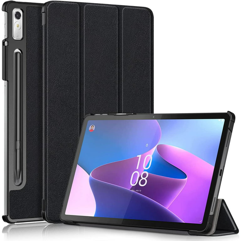 Epicgadget Case / Shell Tri-Fold 2022 Cover (Black) P11 Released Gen 11.2 Pro (2nd Case P11 Auto in Pro Lenovo for Tab Wake/Sleep 2 Lightweight Tab Stand inch Gen) 