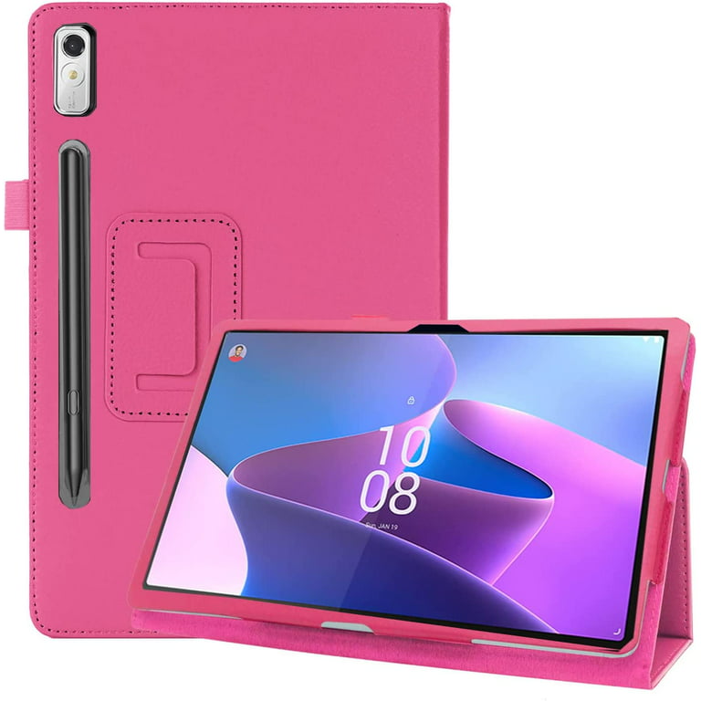 for Folio Slim P11 Released Gen) / 11.2 - Lenovo Case P11 Pro Gen Case PU Lightweight inch (2nd Tab Epicgadget Stand 2 Pro Cover Tab Leather in 2022 Folding (Pink)