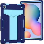 Epicgadget Case for Samsung Galaxy Tab A7 10.4 SM-T500/T505/T507 2020 - Dual Layer Protective Hybrid Cover Case With Kickstand For Galaxy Tab A7 10.4 Inch Released in 2020 Navy Blue/Blue