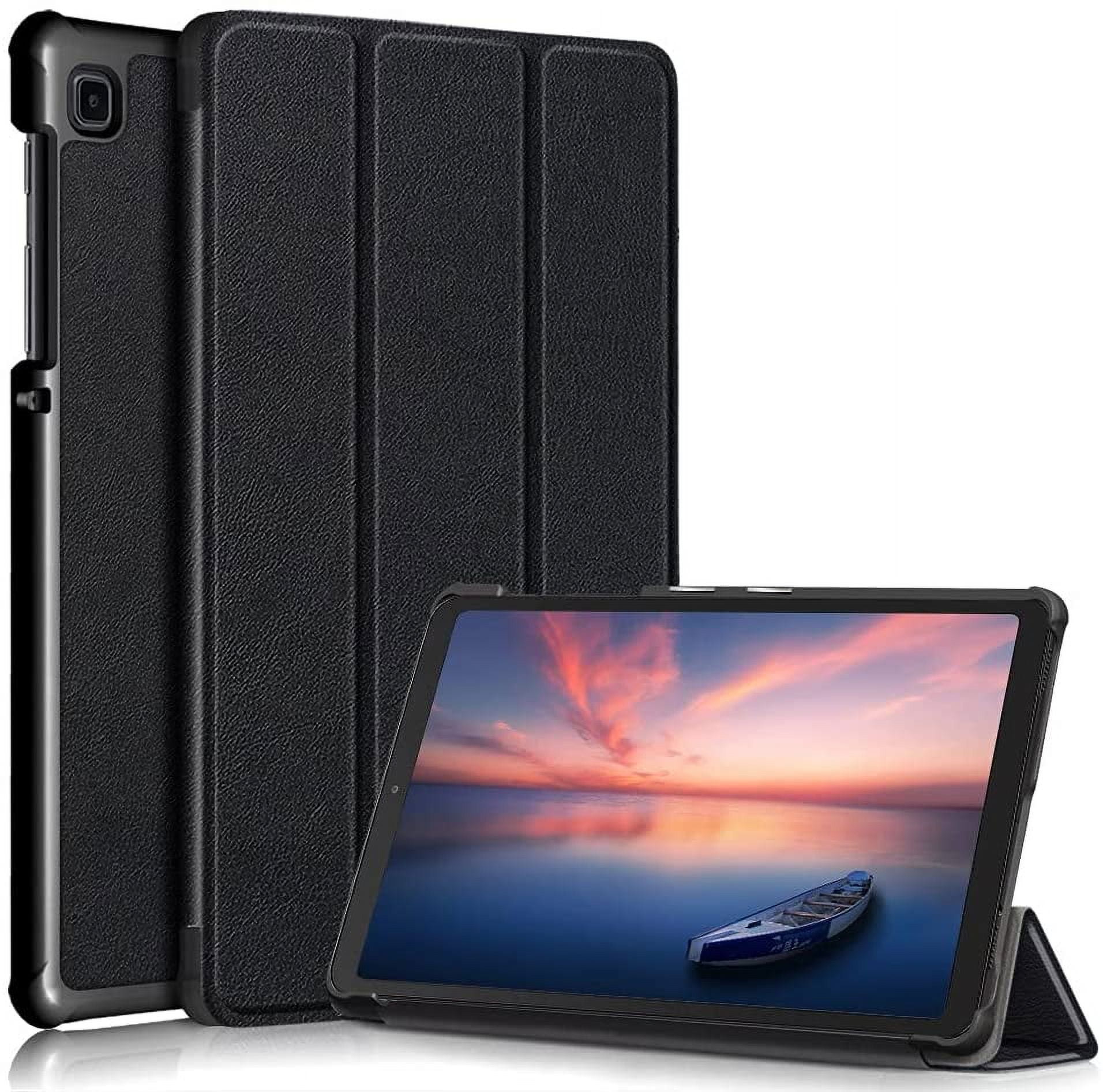 Generic Book Cover Pochette Tablette Samsung Galaxy A7 lite finition Soft  touch Meilleur Qualité Livre Noir à prix pas cher