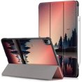 thumbnail image 1 of Epicgadget Case for iPad Pro 11 2021 (3rd Gen) Slim Lightweight Smart Case with Auto Sleep/Wake Trifold Stand Cover (Support Apple Pencil Charging) for Apple 11-inch iPad Pro 2021 (Forest Dusk), 1 of 5