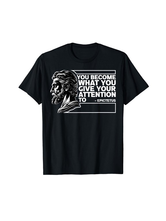 Epictetus Stoic Philosophy Quotes Inspiring Stoicism Mindset T-Shirt