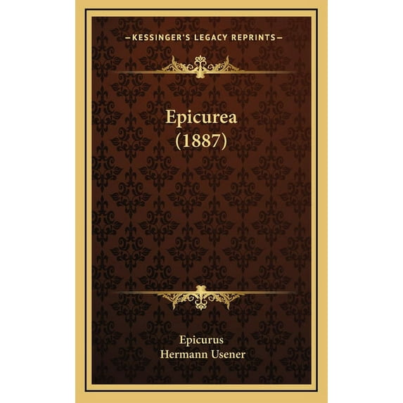 Epicurea (1887) (Hardcover)