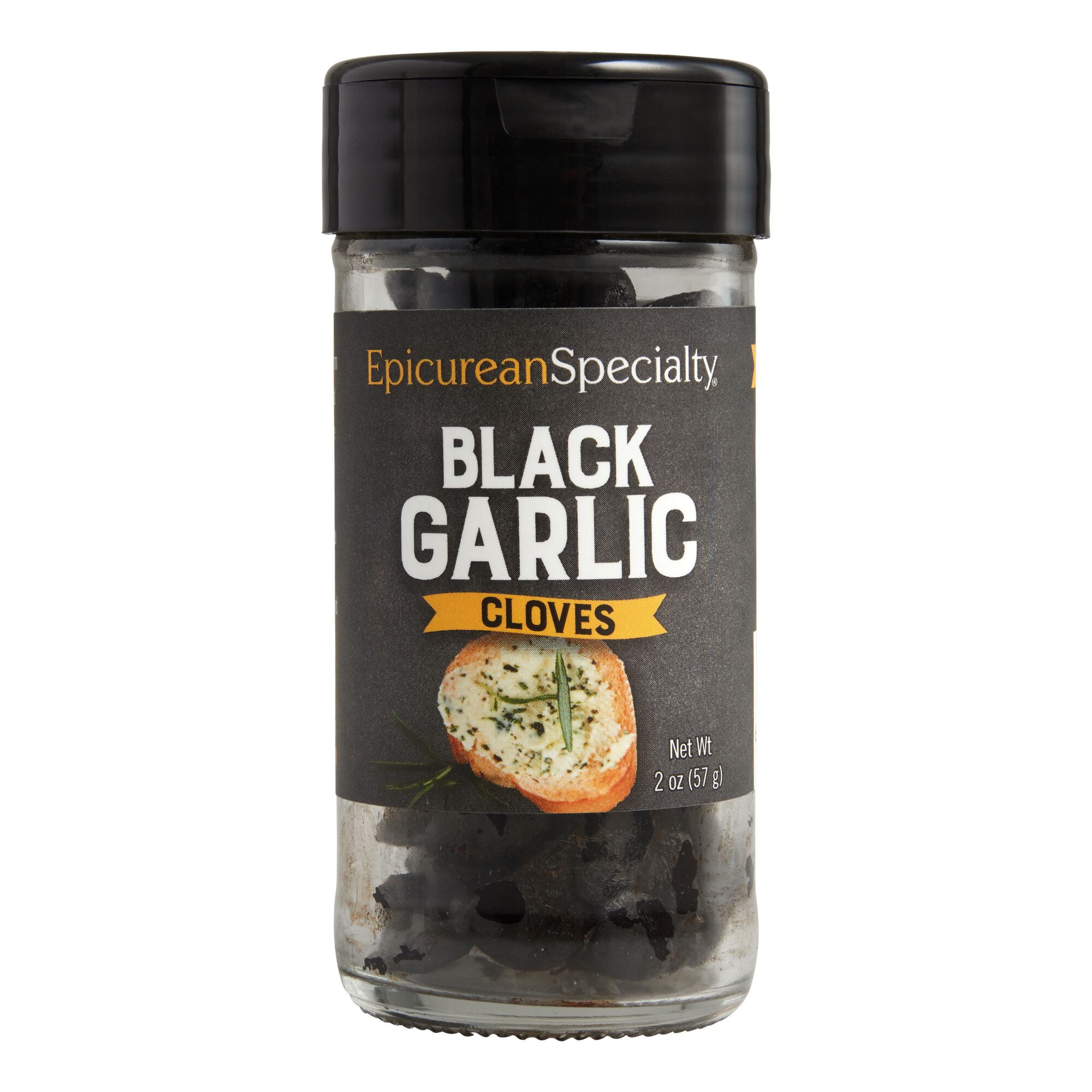 Epicurean Specialty Black Garlic Cloves 2 oz. Pack of 2