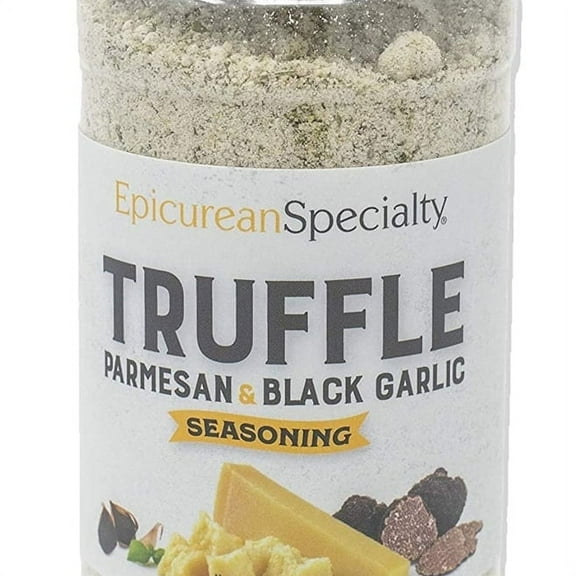 Epicurean Specialty Truffle Seasoning with Parmesan and Black Garlic 9 Ounce