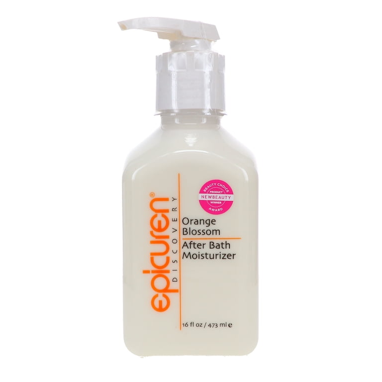 Epicuren Discovery After Bath Moisturizer, Orange Blossom Scent