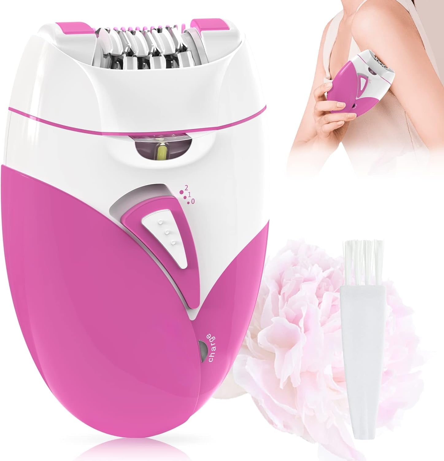 Epilator, Facial Epilator, Smooth Glide Epilator for Women Face