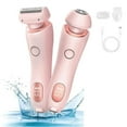 thumbnail image 1 of Epilator Painless Hair Removal Home 2 in 1 Electric Shaver Razors for Women Bikini Trimmer for Pubic Hair Wet & Dry,A, 1 of 5