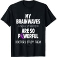 thumbnail image 1 of Epilepsy Awareness Brain Waves Epileptic Warrior Survivor T-Shirt, 1 of 2
