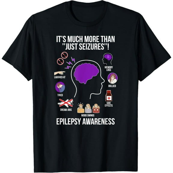 Epilepsy Awareness Month Epilepsy Warrior T-Shirt