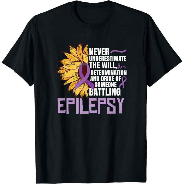 Epilepsy Awareness Sunflower Shirt