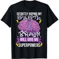 thumbnail image 1 of Epilepsy Awareness Month Tees Funny Epilepsy T-Shirt, 1 of 4