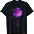 thumbnail image 1 of Epilepsy Awareness Shirt Sunflower Ribbon Gift T-Shirt, 1 of 3