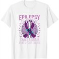 thumbnail image 1 of Epilepsy Awareness Womens T-Shirt, 1 of 5