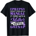 thumbnail image 1 of Epilepsy Doesn't Come With A Manual Epilepsy Awareness T-Shirt, 1 of 4