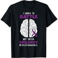 thumbnail image 1 of Epilepsy Purple Epileptic Brain Day Epilepsia T-Shirt, 1 of 4