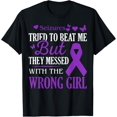 thumbnail image 1 of Epilepsy Seizures Tried To Beat Epilepsy Awareness T-Shirt, 1 of 4
