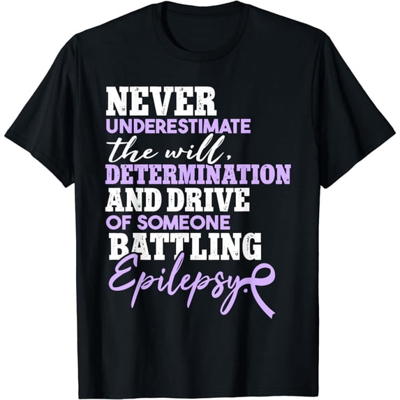 Epilepsy Warrior Epilepsy Awareness Month T-Shirt