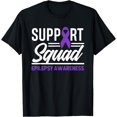 thumbnail image 1 of Epilepsy Warrior Support Squad Support Epilepsy Awareness T-Shirt, 1 of 3