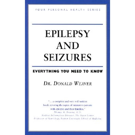 Pre-Owned Epilepsy and Seizures: Everything You Need to Know (Paperback) 1552094529 9781552094525