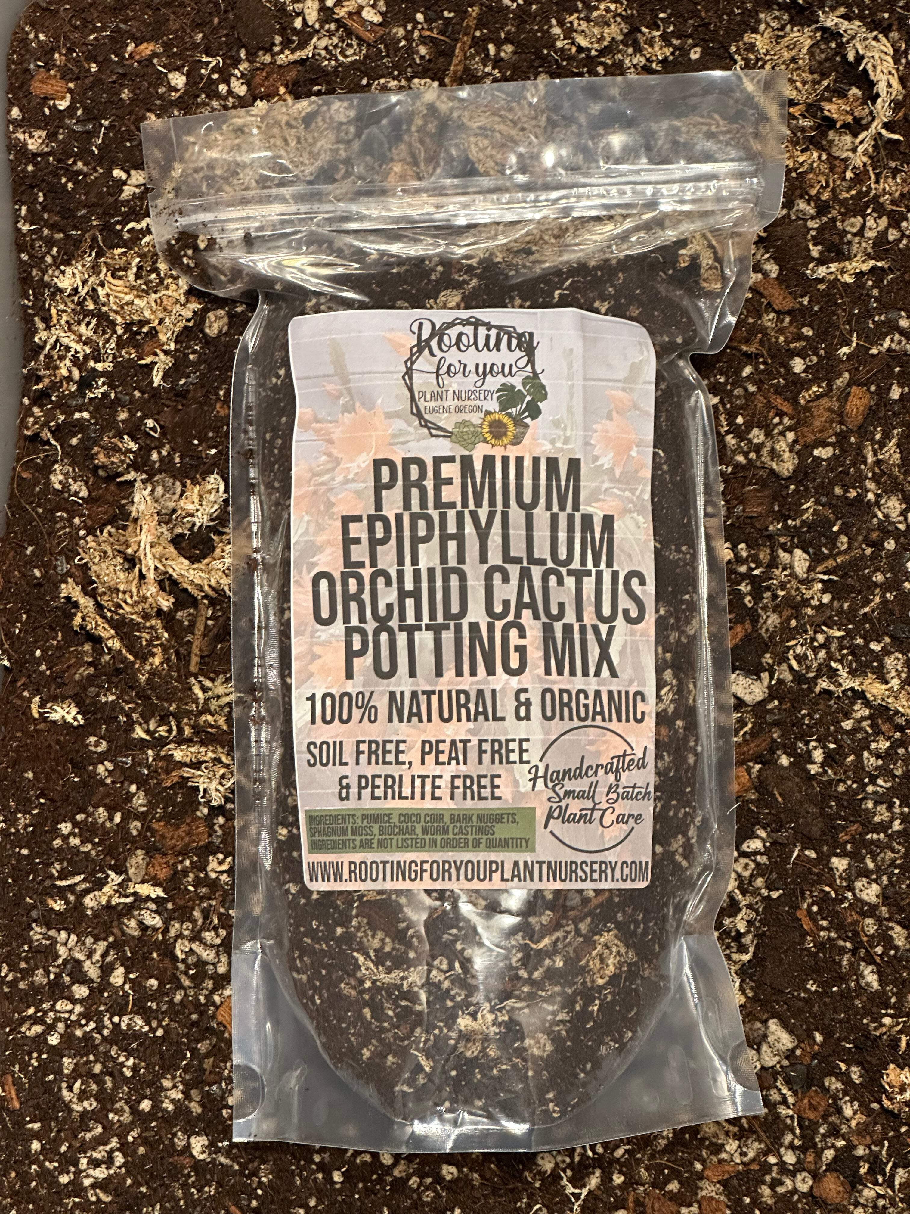 Rooting For You Epiphyllum Orchid Cactus 1 gal Moisture Grow - Walmart.com