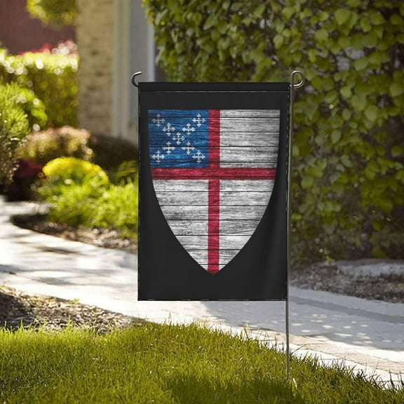Episcopal Church Flag Double Sided Flag 12.5"X18" Garden Flag Outdoor Decoration