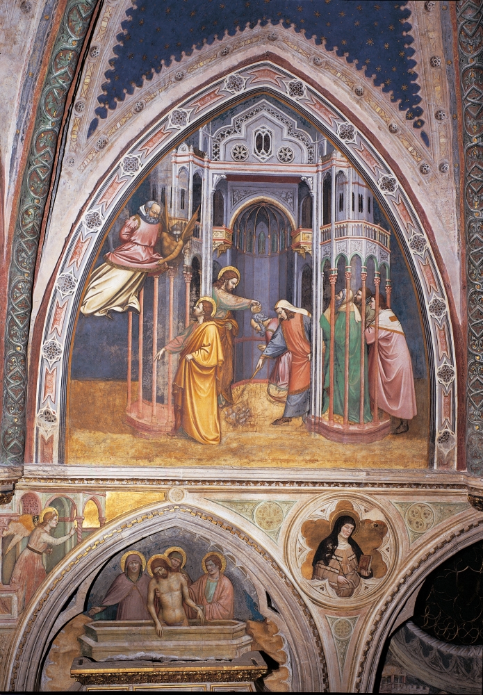 Episode No 2 Of The Stories Of St James Baptism Of Hermogenes Canvas Art - (24 x 36)
