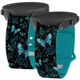 thumbnail image 1 of Episodic Drawing Enchanted Collection HD Unisex Watch Band for Samsung Galaxy Watch (22mm Short Mystical Butterfly) by Affinity Bands, 1 of 2