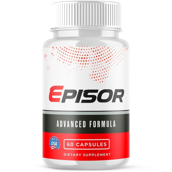 Episor Advanced Formula Pills All Natural Vitamin Supplement 60 Capsules