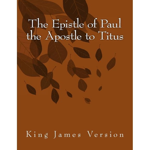The Foster Collection of Bible Books: New Testament: The Epistle of Paul the Apostle to Titus (Paperback)(Large Print)