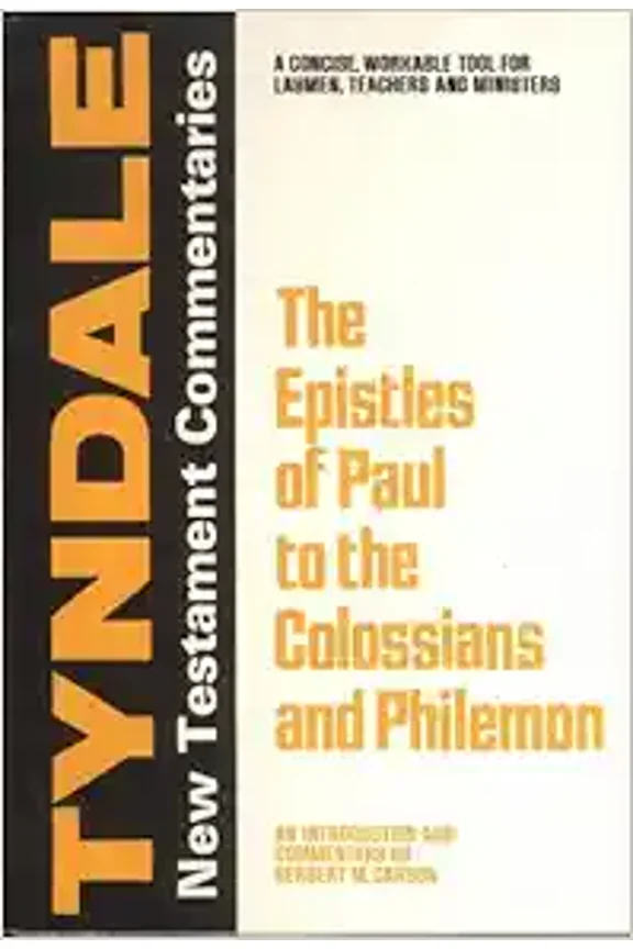 Pre-Owned The Epistles of Paul to the Colossians and Philemon: An Introduction and Commentary (Tyndale New Testament Commentaries), 9780802814111, 0802814115, Paperback,