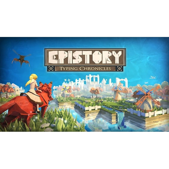 Nerd Block NBK-EPCRGME-C Epistory: Typing Chronicles PC Video Game (Steam Key)