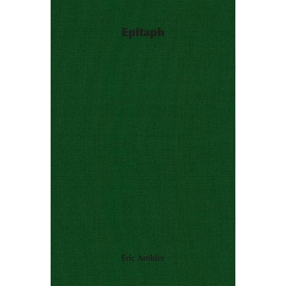 Epitaph, (Paperback)