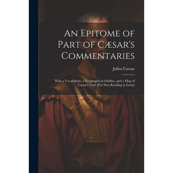 An Epitome of Part of Csar's Commentaries: With a Vocabulary, a Geographical Outline, and a Map of Csar's Gaul [For First Reading in Latin] (Paperback)