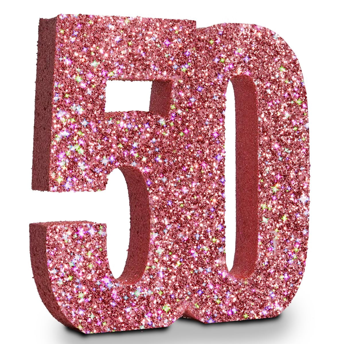 Eploger 50th Birthday Decorations MMF7 for Women,50th Anniversary ...