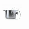 thumbnail image 1 of Epoca ESTL-4512 Pure Intentions Stainless Steel Stock Pot, Glass Lid, 12 Qts. - Quantity 1, 1 of 1