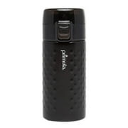 Epoca Primula Hamilton Stainless Steel Leak-Proof Tumbler with Double Wall 12 Ounce, Black