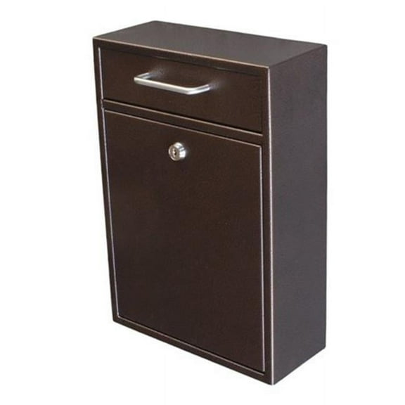 Epoch Design Locking Security Drop Box - Bronze