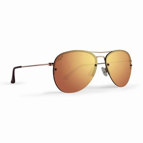 Epoch Eyewear EE0294 Emerson Sunglass with Polarized Rose Gold Mirror Lens - Rose Gold