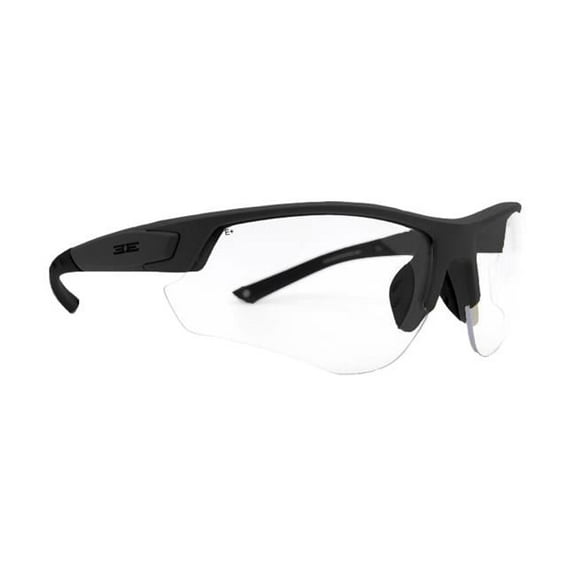Epoch Eyewear EE8708 Grunt Sunglass with Clear Lens - Black
