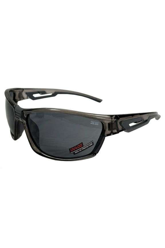 Eyewear Epoch 9 Sport Sunglasses Smoke Polycarbonate Frame & Smoke Lenses